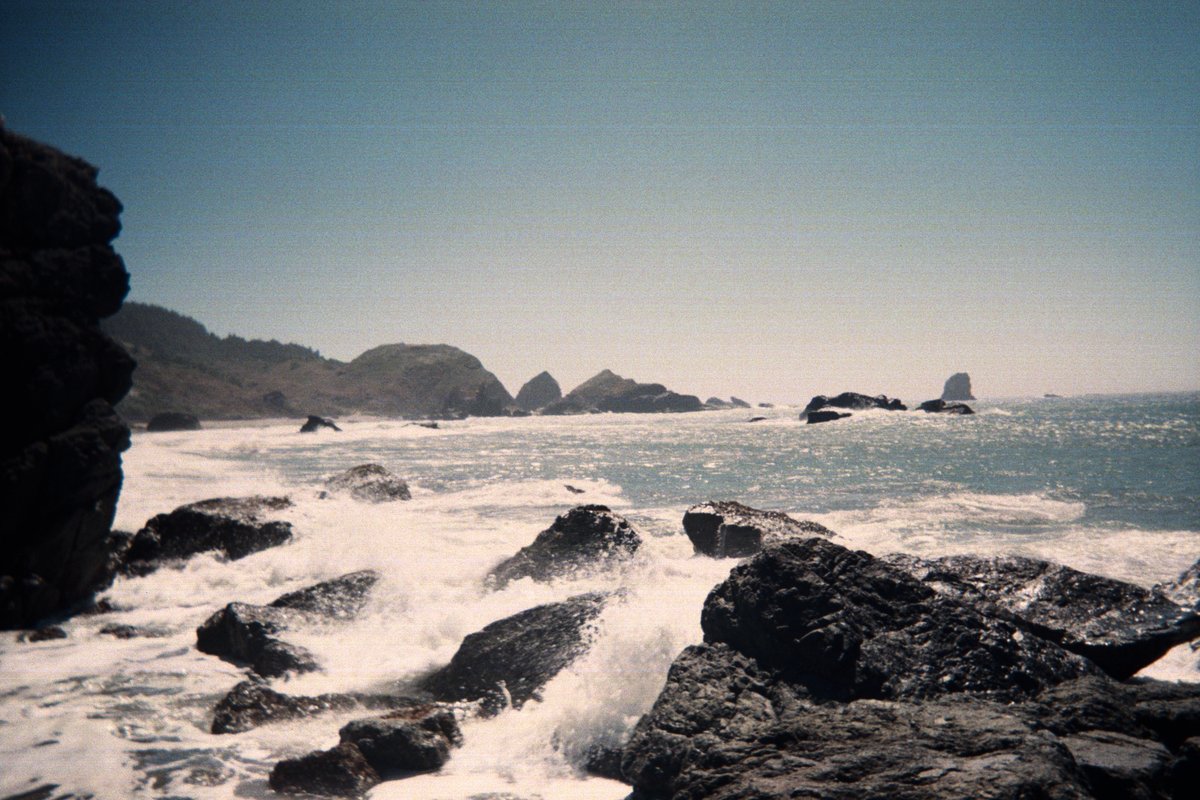 The Oregon coast