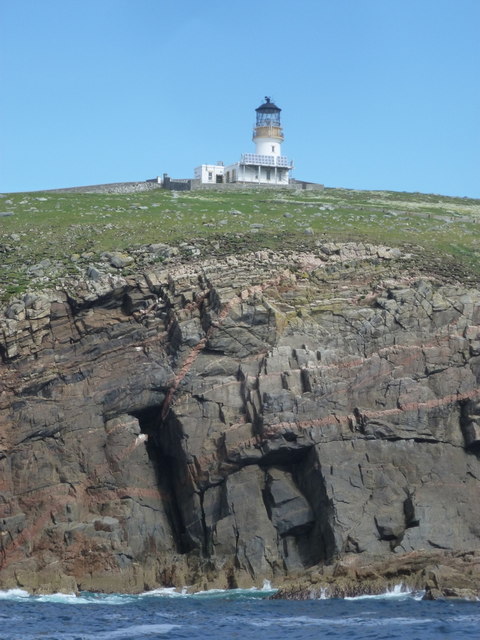 Cliffs near the landing stage on the Flannan Isles