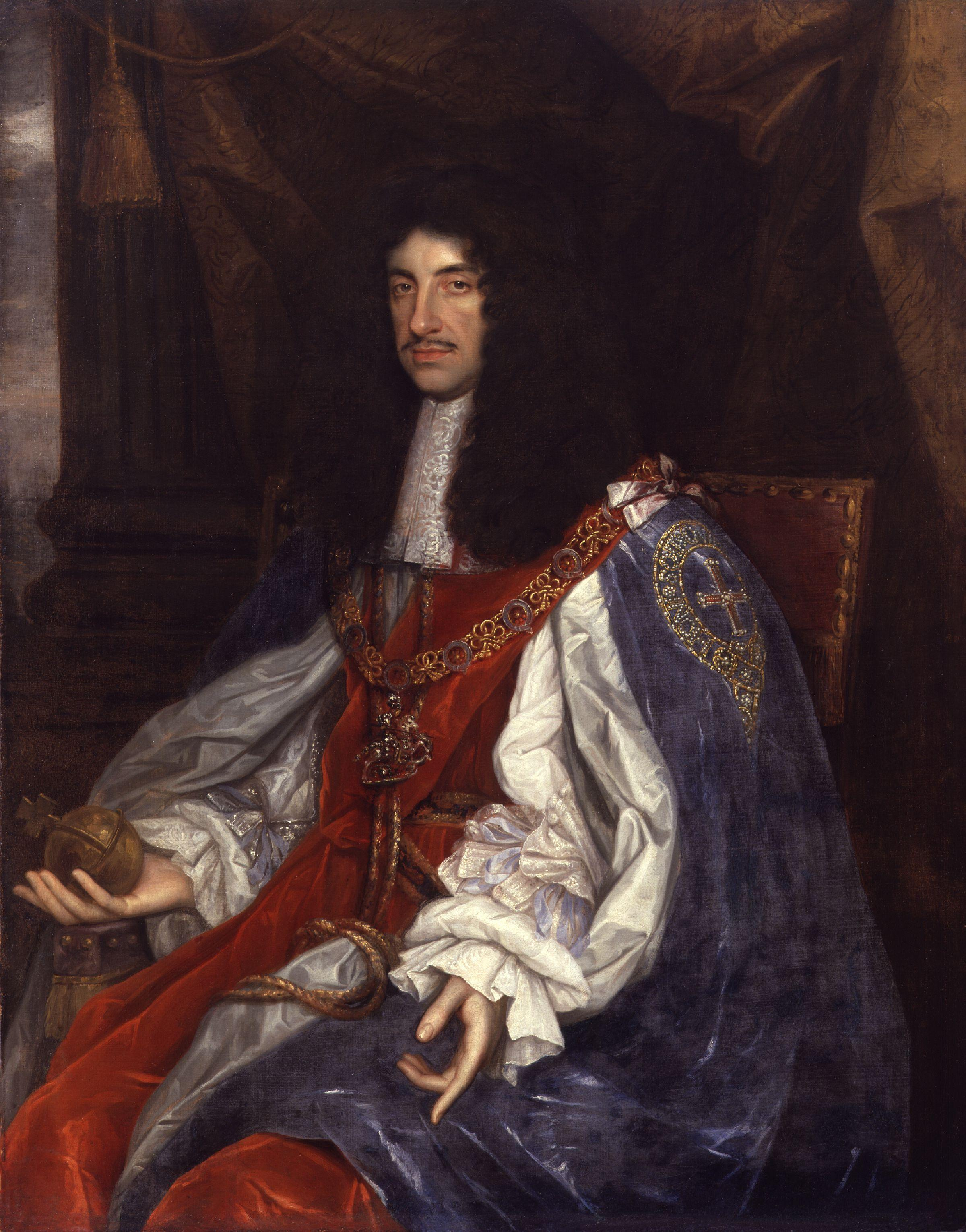 Portrait of King Charles II of England by John Michael Wright