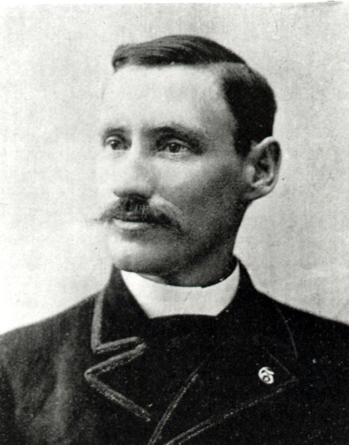 Portrait of Isaac Cline, U.S. Weather Bureau chief observer for Galveston