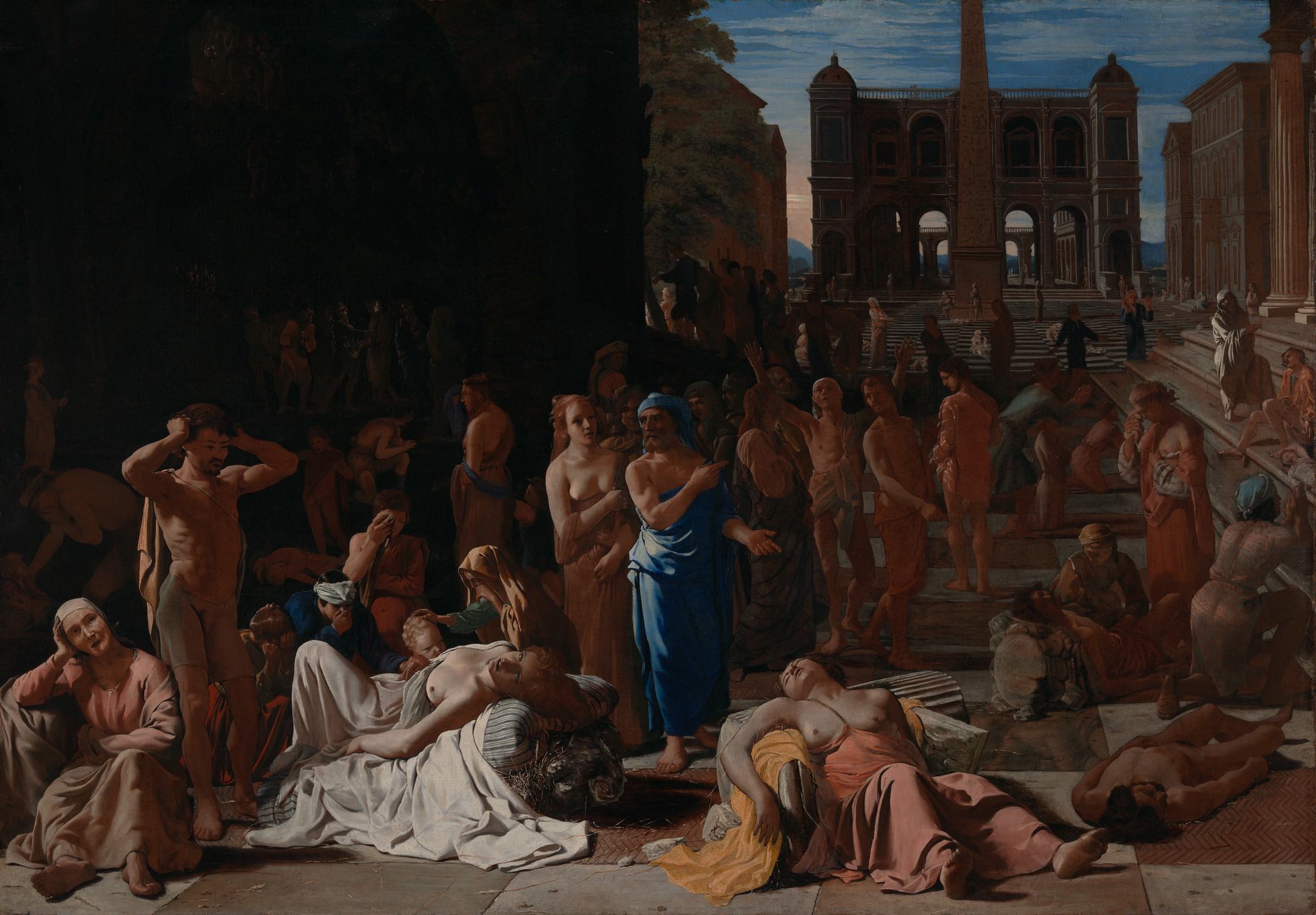 Plague in an Ancient City by Michiel Sweerts, c. 1652