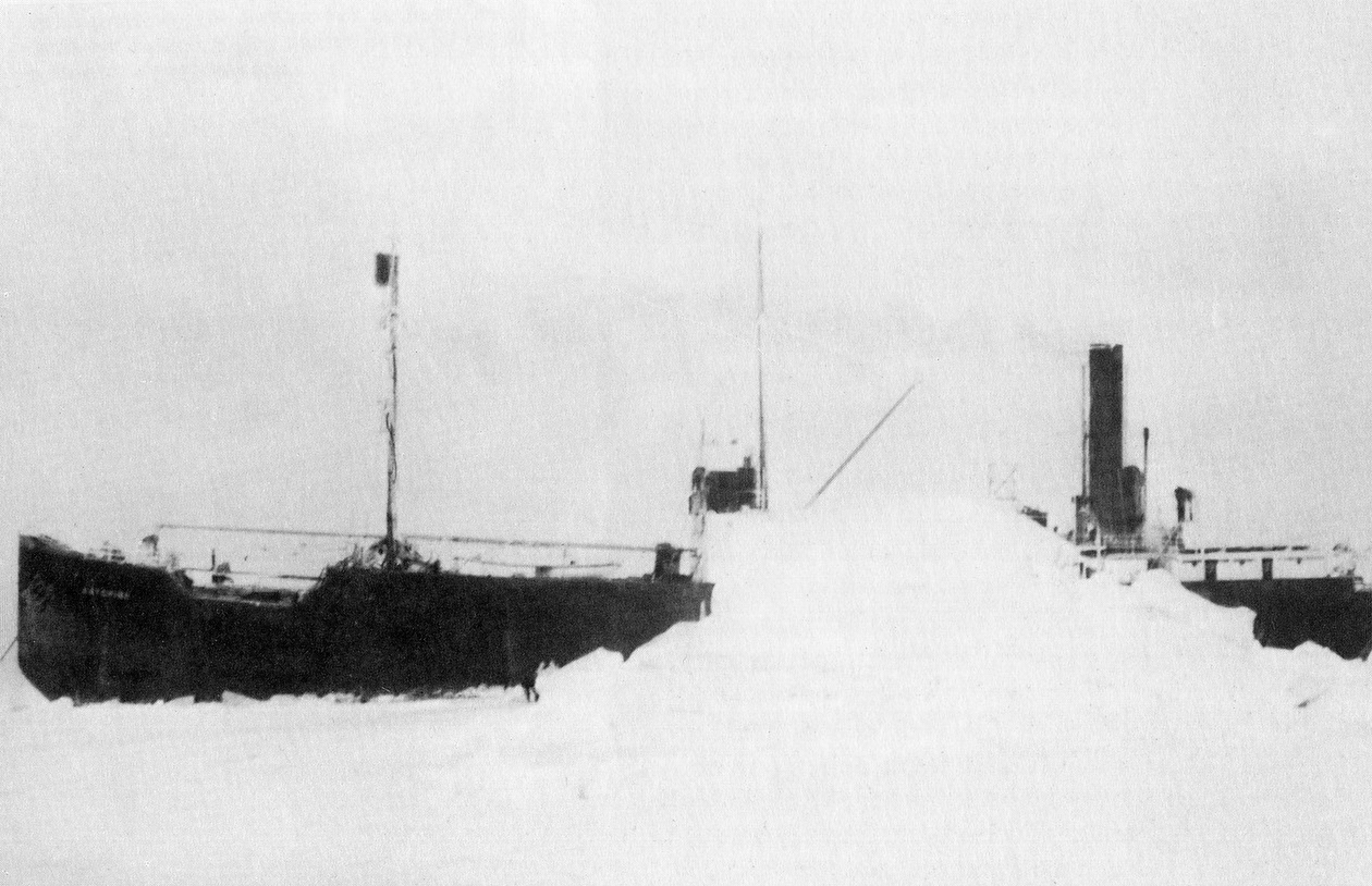 The SS Baychimo, photographed circa 1931 before her abandonment