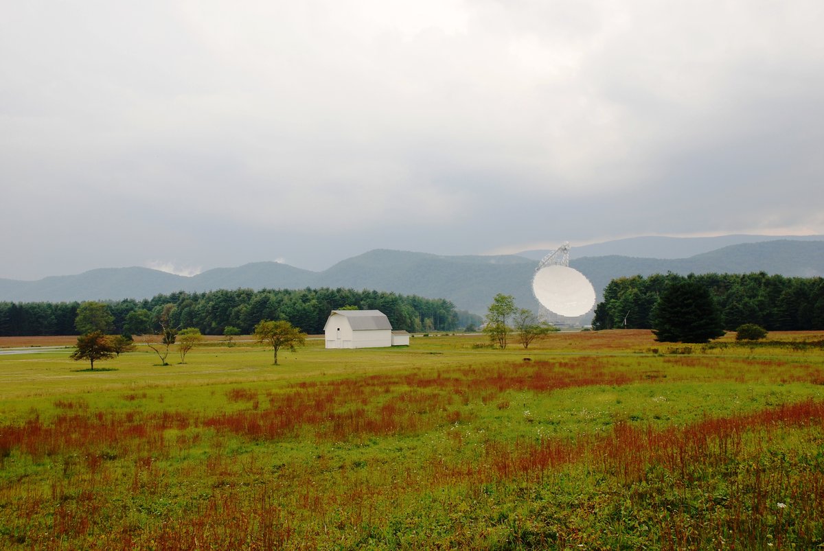 The Robert C. Byrd Green Bank Telescope in West Virginia